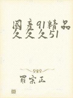 国产91精品久久久久51