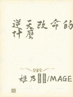 逆天改命的书叫什么