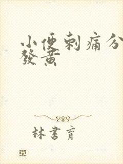 小便刺痛分泌物发黄