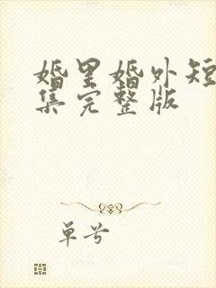 婚里婚外短剧全集完整版