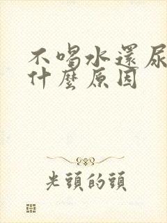 不喝水还尿多是什么原因