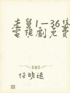 老舅1—36集电视剧免费