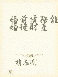 婚前债务能冻结婚后财产封面