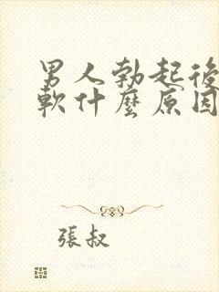 男人勃起后容易软什么原因