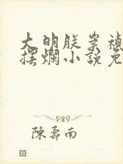 大明朕崇祯只想摆烂小说免费