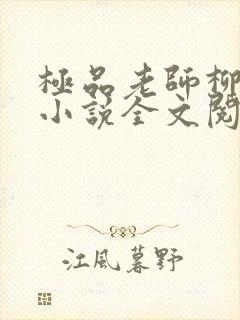 极品老师柳依儿小说全文阅读下载