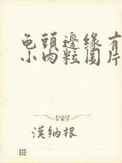 龟头边缘有一排小肉粒图片