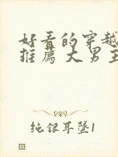 好看的穿越小说推荐 大男主