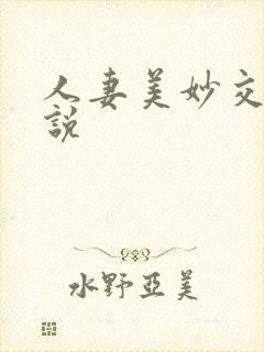 人妻美妙交换小说封面