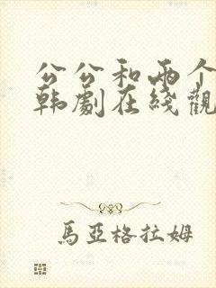 公公和两个儿媳韩剧在线观看