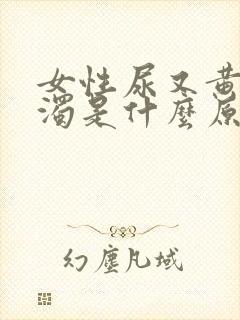 女性尿又黄又浑浊是什么原因造成的