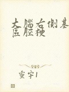 大脑右侧基底节区腔梗