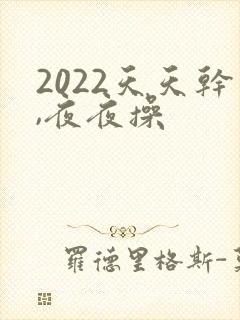 2022天天干,夜夜操封面