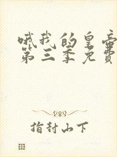 哦我的皇帝陛下第三季免费