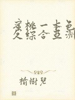 蜜桃一本色道久久综合亚洲精品冫