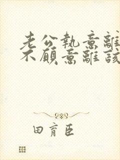 老公执意离婚我不愿意离该咋样对付