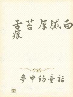 舌苔厚腻白有齿痕