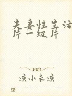 夫妻性生活黄色片一级片