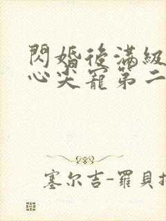 闪婚后满级大佬心尖宠第二部