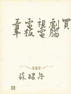 看电视剧买哪个平板电脑封面