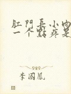 肛门长小肉球有一个点疼是怎么回事