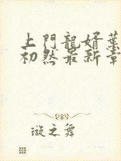 上门龙婿叶辰萧初然最新章节更新封面