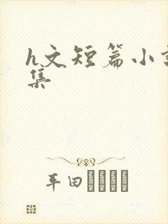 h文短篇小说合集封面