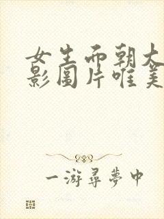 女生面朝大海背影图片唯美