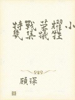 特战荣耀小天第几集牺牲封面