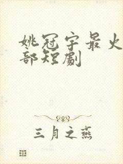 姚冠宇最火的三部短剧