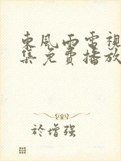 东风雨电视剧全集免费播放在线观看