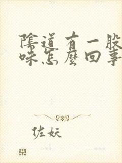 阴道有一股恶臭味怎么回事