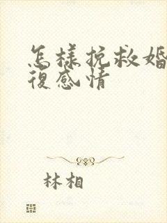 怎样挽救婚姻修复感情封面