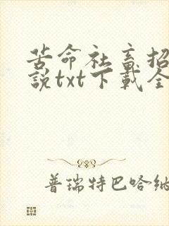 苦命社畜招惹小说txt下载全文阅读封面