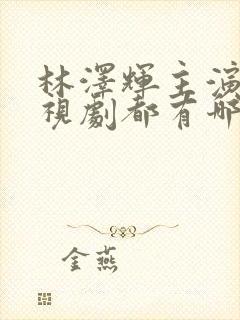 林泽辉主演的电视剧都有哪些