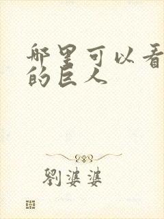 哪里可以看进击的巨人