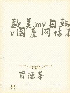 欧美mv日韩mv国产网站在线观看