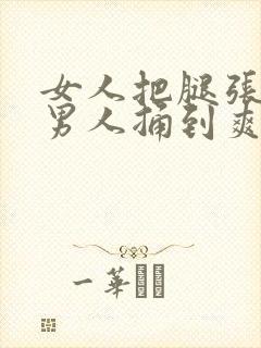 女人把腿张开让男人捅到爽封面