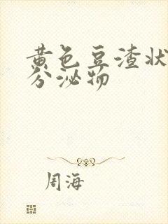 黄色豆渣状阴道分泌物