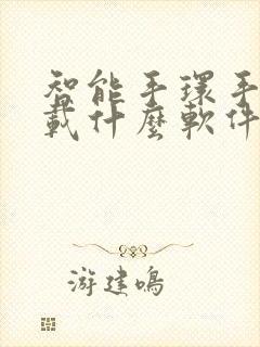 智能手环手表下载什么软件