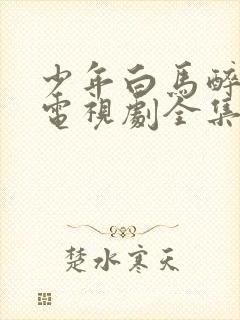 少年白马醉春风电视剧全集免费观看电视剧网