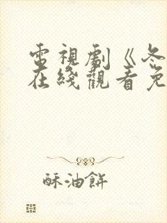 电视剧《冬至》在线观看免费高清封面