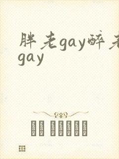 胖老gay醉老gay
