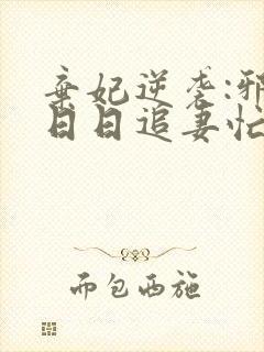 弃妃逆袭:邪王日日追妻忙无弹窗