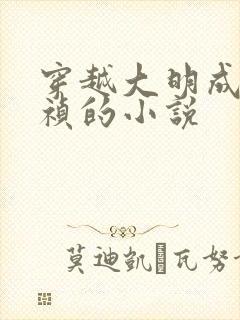 穿越大明成为崇祯的小说封面