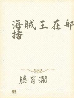 海贼王在哪里独播