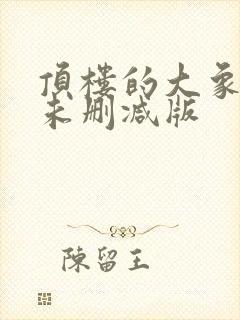 顶楼的大象完整未删减版