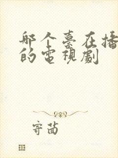 哪个台在播老舅的电视剧