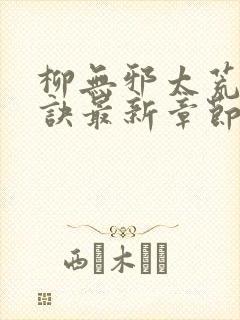 柳无邪太荒吞天诀最新章节