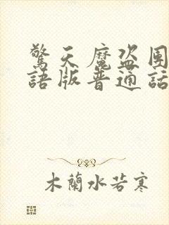 惊天魔盗团2国语版普通话